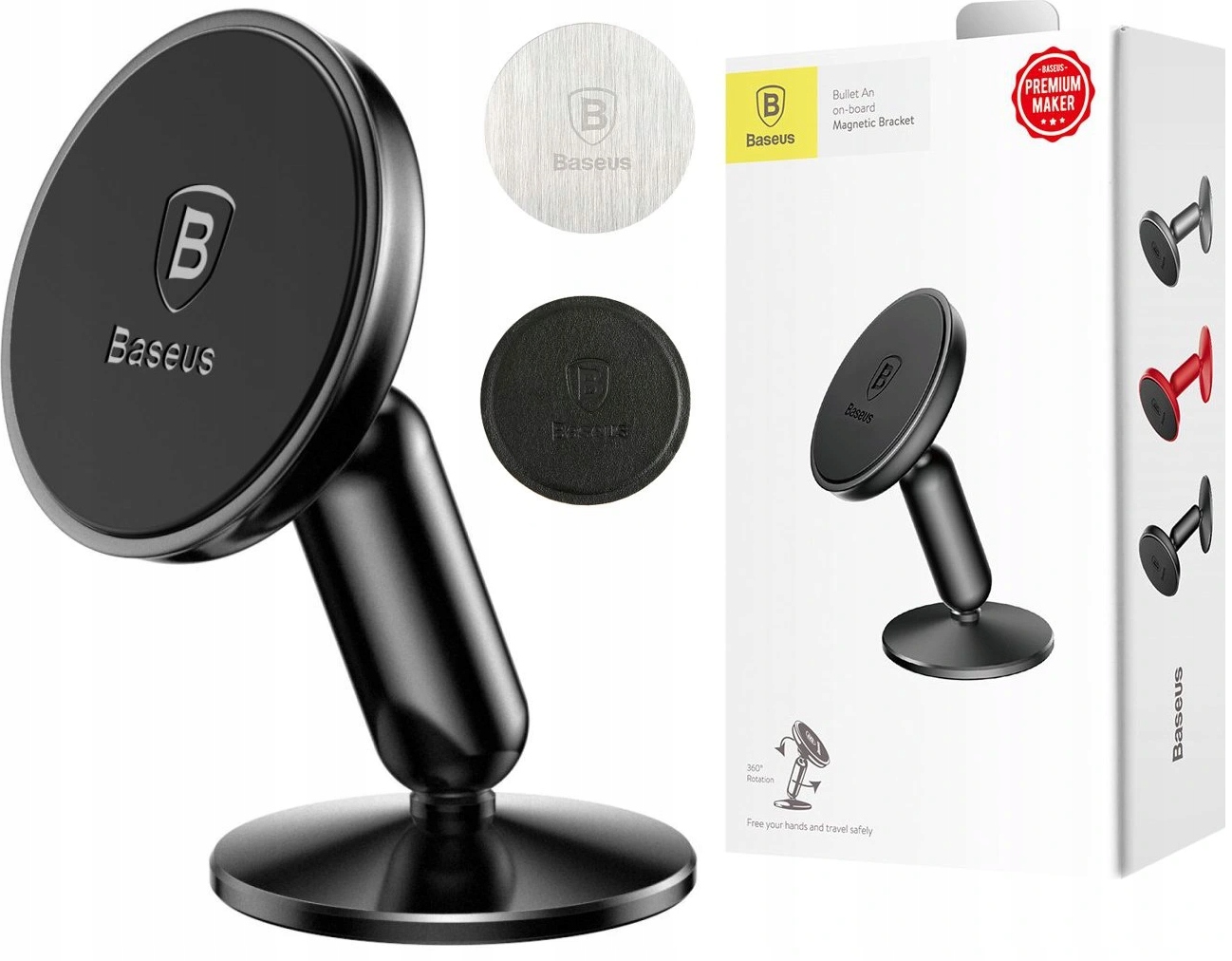 

Baseus Bullet magnetyczny uchwyt samochodowy