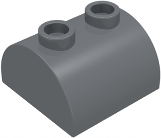 LEGO Skos 2x2 Ciemny Szary DBG 4211093 30165