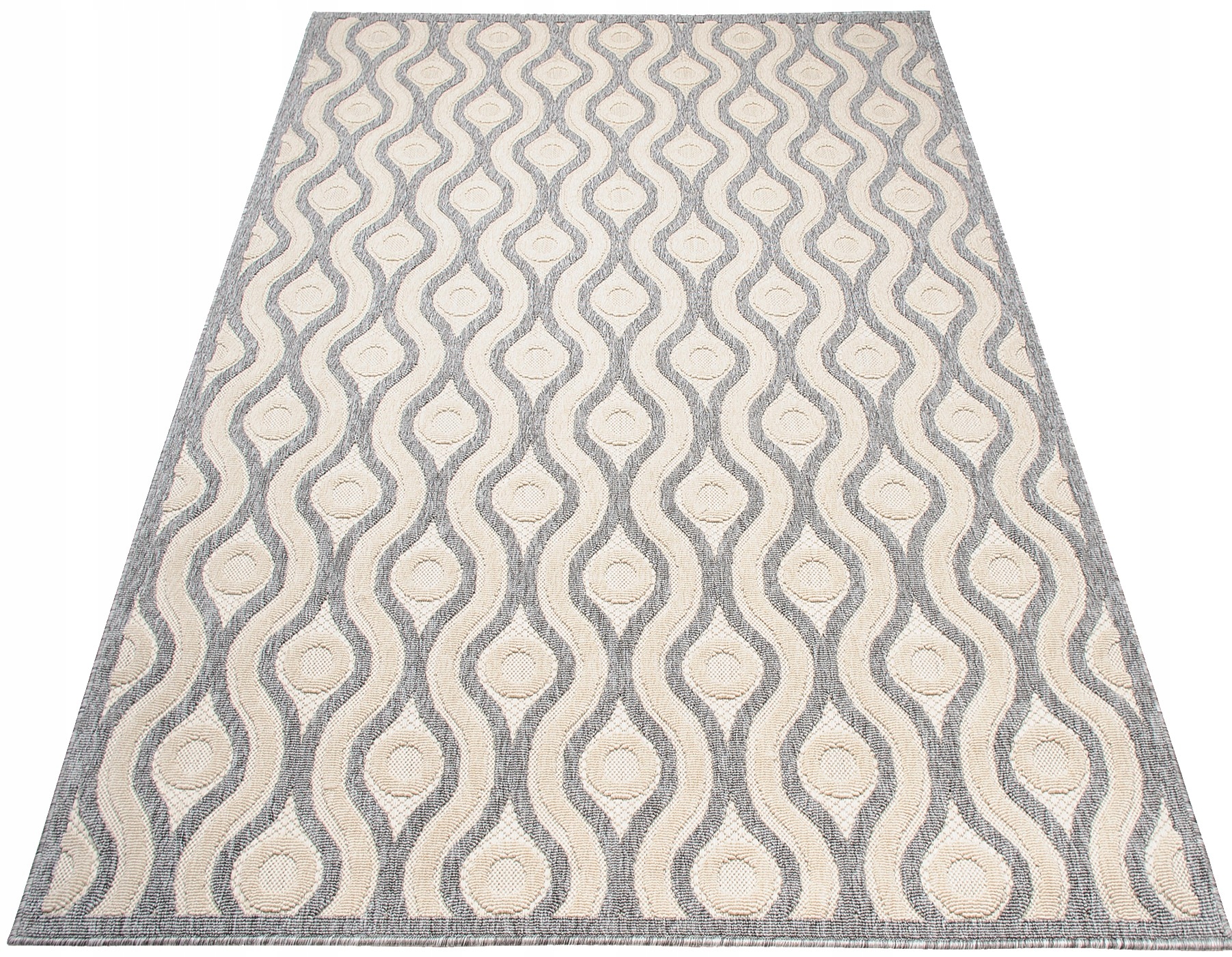 Šnúrkový koberec Cansas 140x200 Outdoor 3D w12