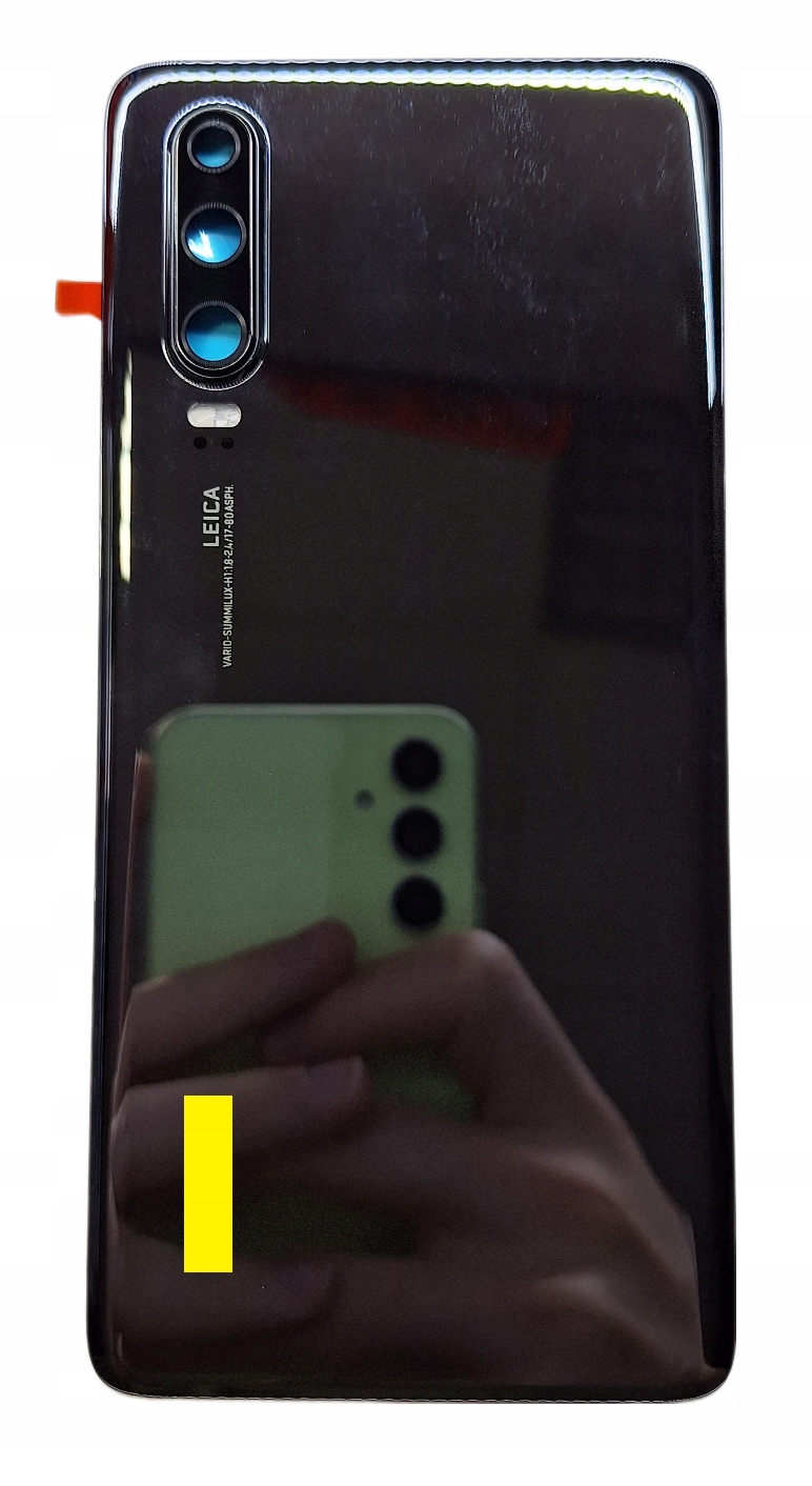 Klapka Obudowa Plecki Huawei P30 Czarny Jakość Oryginału Oem