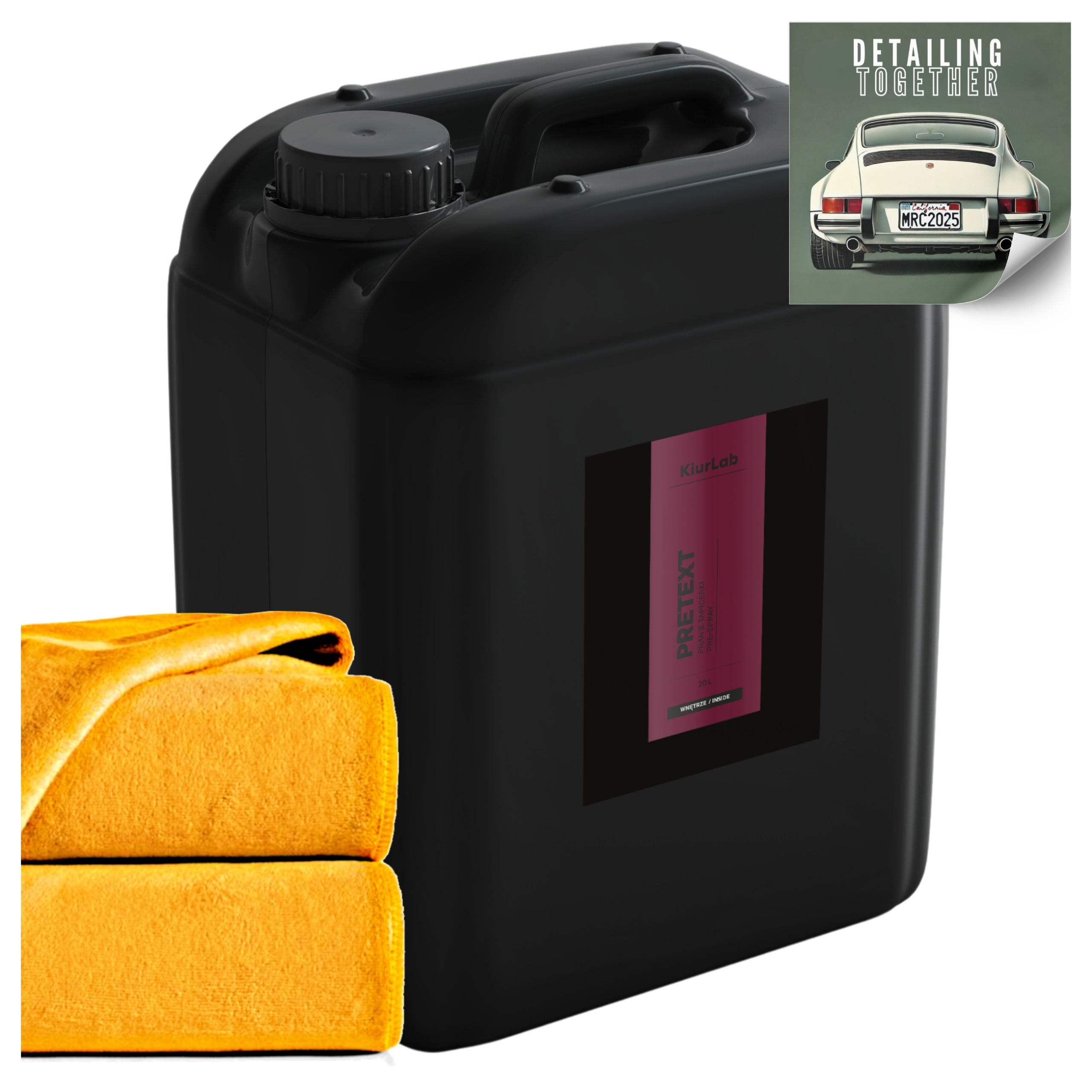 Prostriedok na pranie čalúnenia auta KiurLab Pretext Pre-Spray 20L