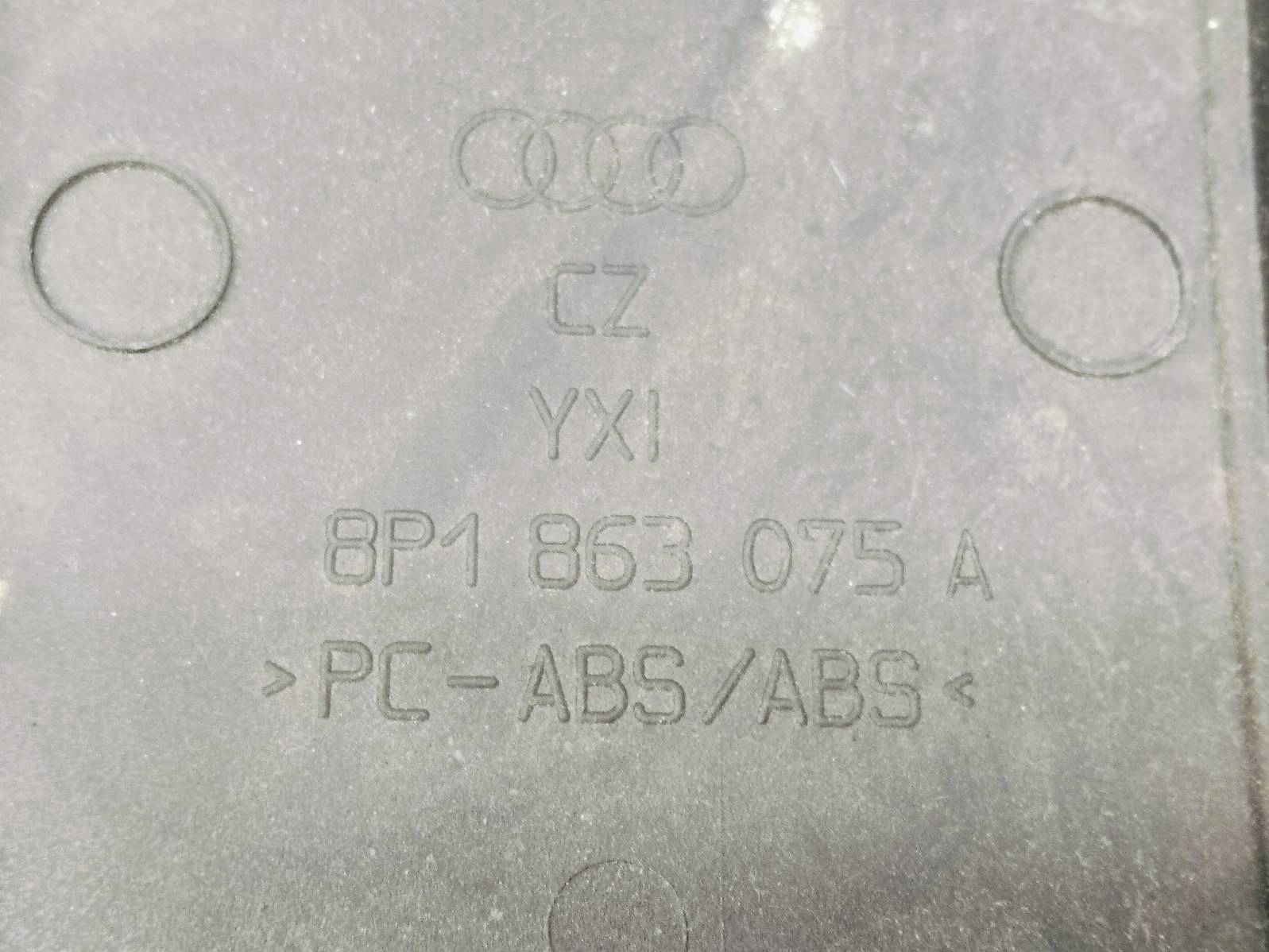 cover below steering wheel, Audi A3 8P 2.0 TDI 8P1863075A