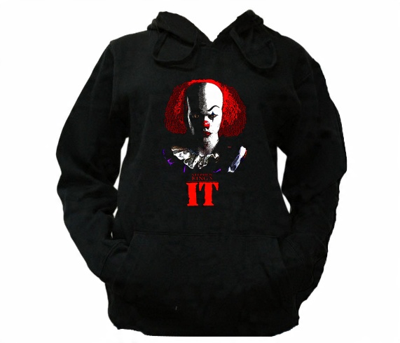 

S Bluza Kaptur Damska Stephen King Klaun Horror