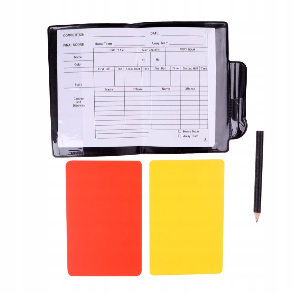 Soccer Referee Red Card Yellow Card Football With Kod producenta vurnka-54023456