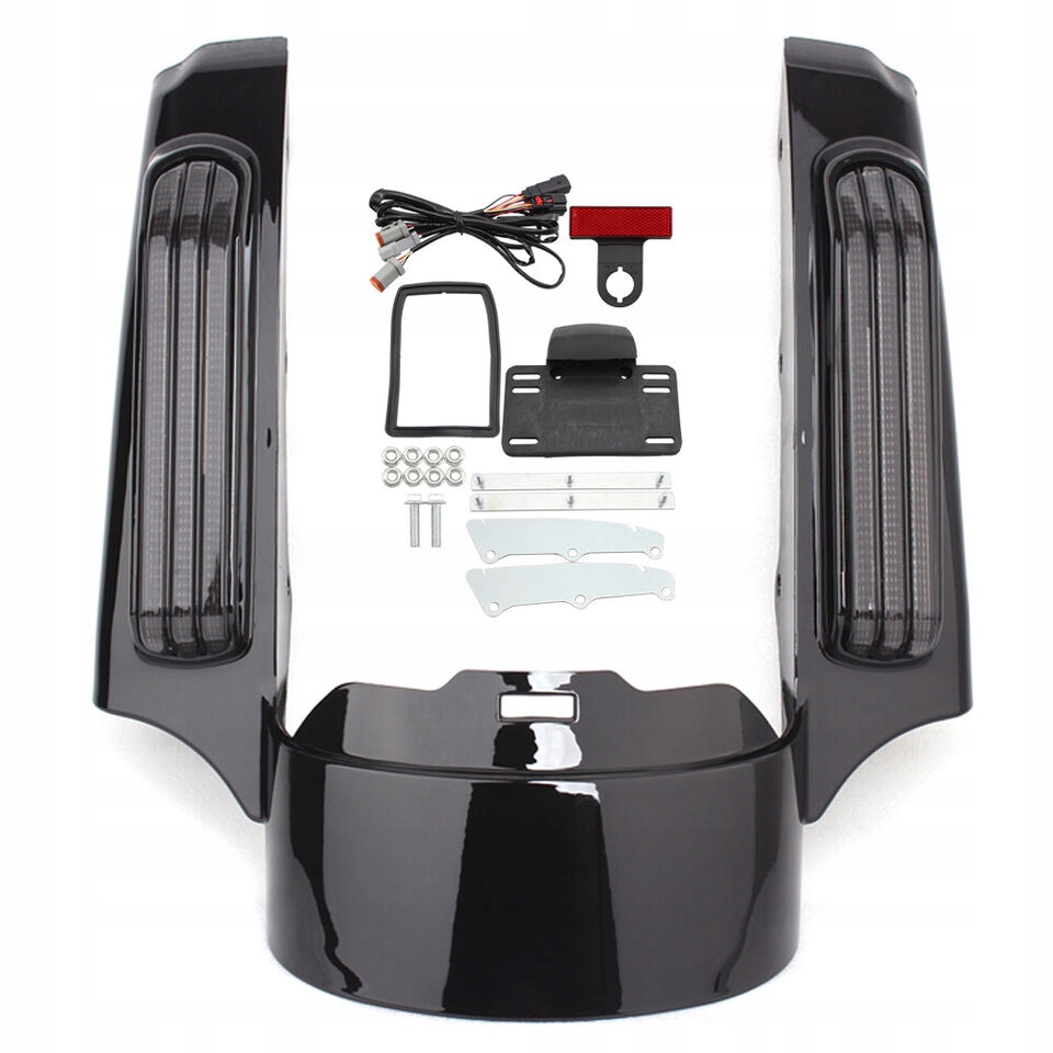 Predĺženie blatníka s Led osvetlením 3v1 dymové pre Hd Touring 2014+
