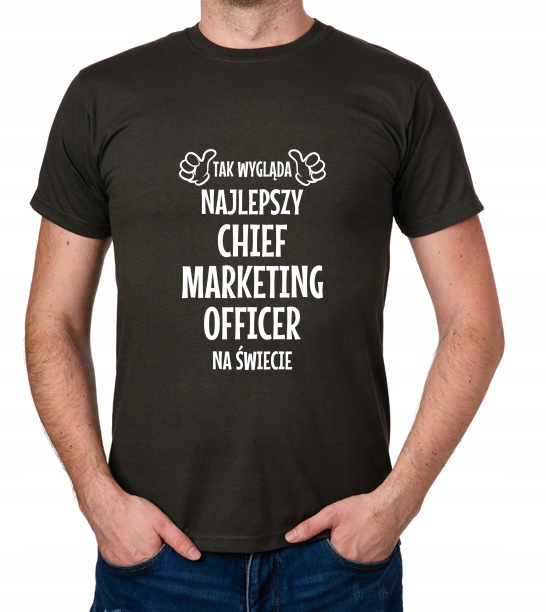 

koszulka Najlepszy Chief Marketing Officer prezent