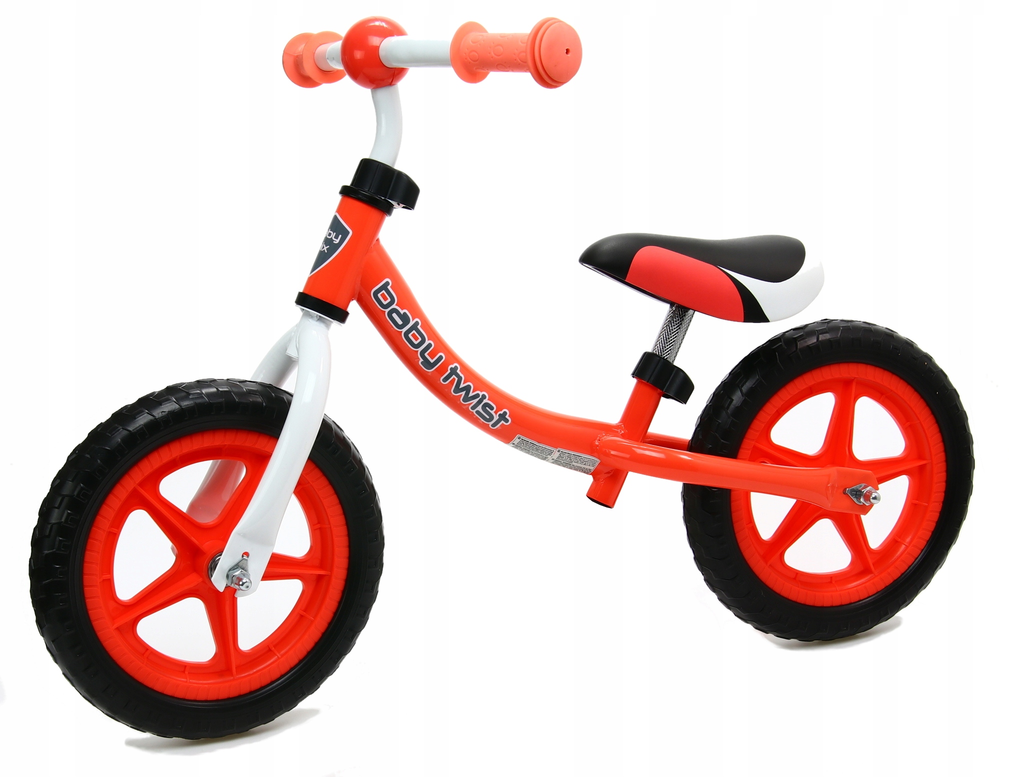 Solidny rowerek biegowy Baby Mix Twist Koła 12