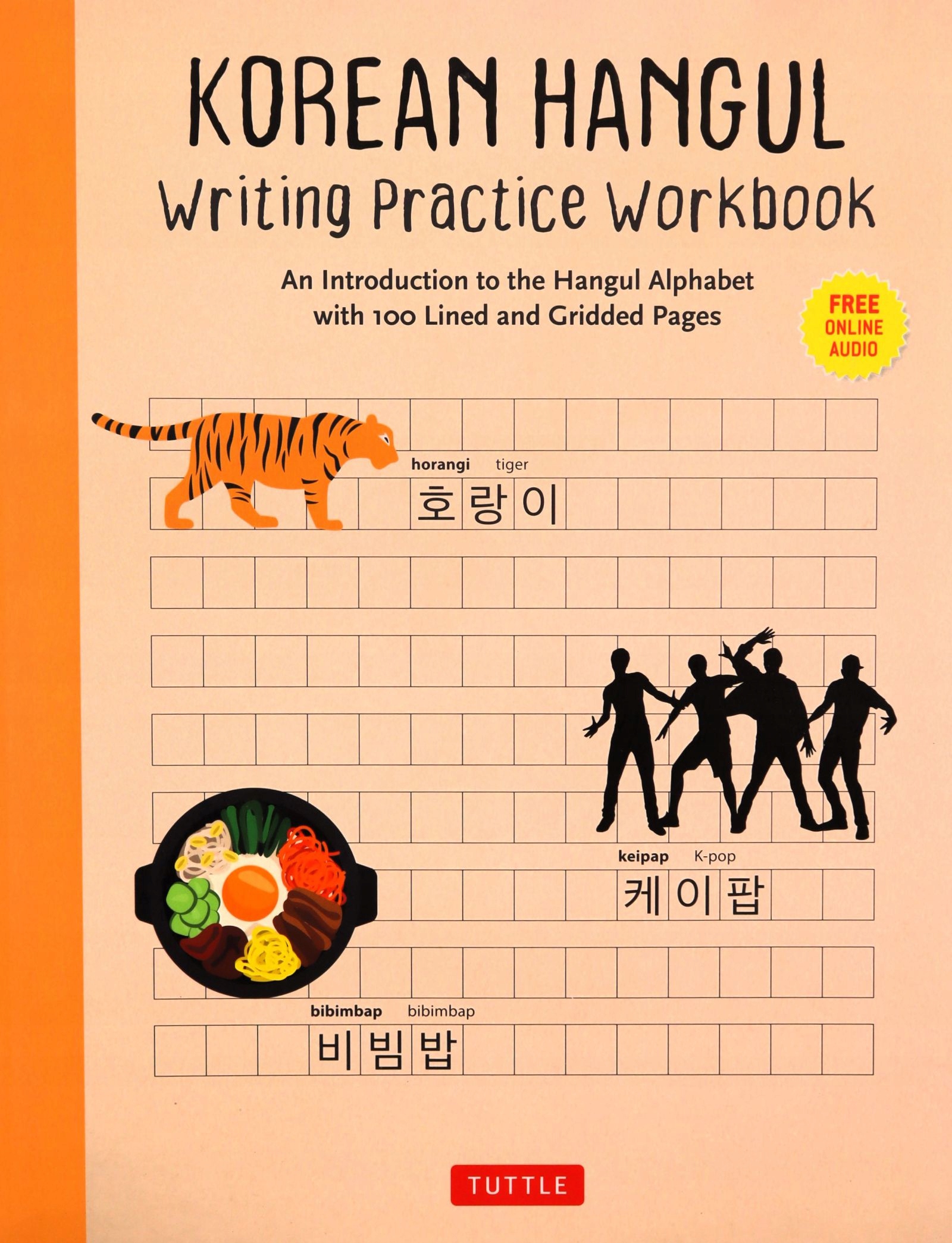 KOREAN HANGUL WRITING PRACTICE WORKBOOK - Tuttle Studio [KSIĄŻKA]