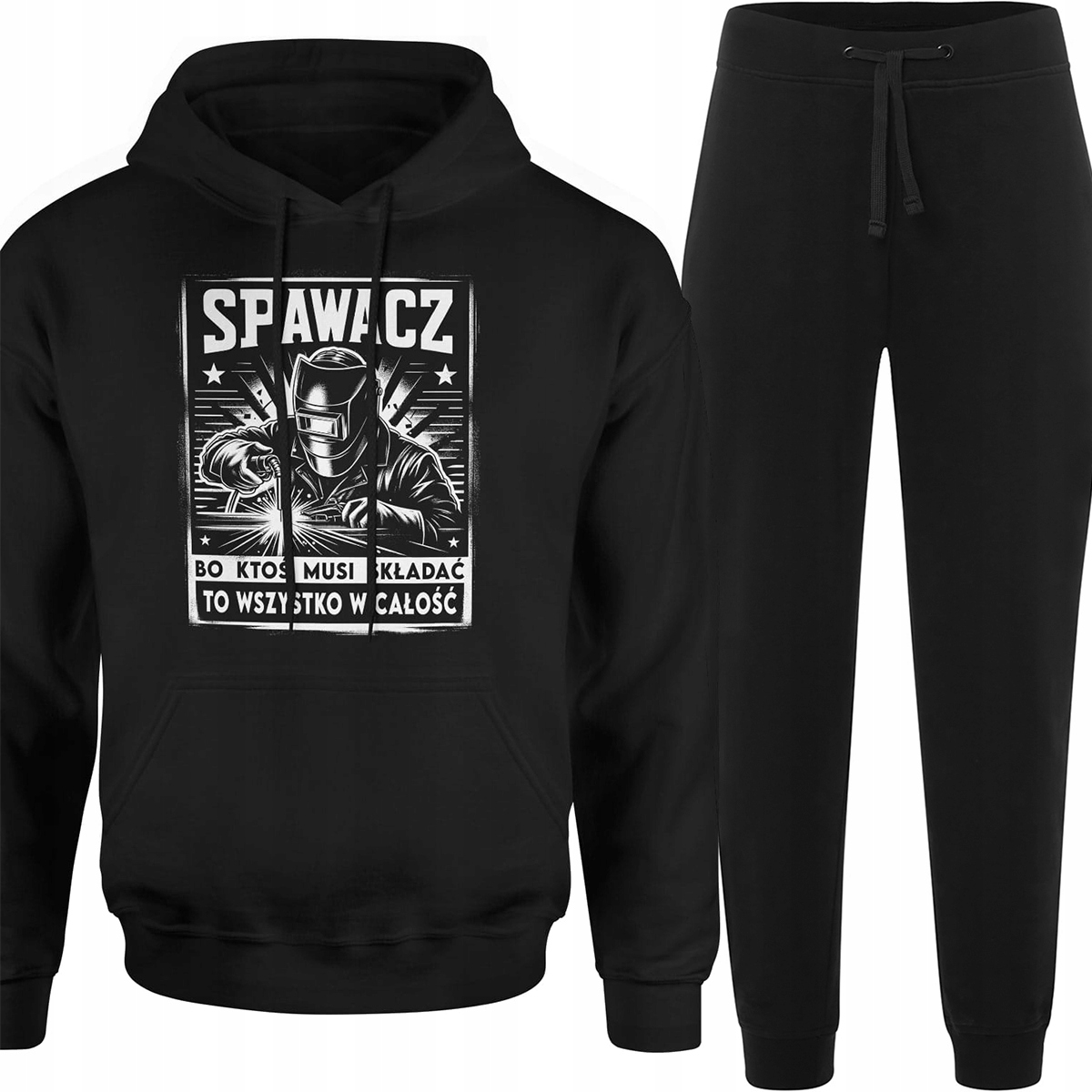 Teplákovka Pánské Teplákové Kalhoty Pánské Mikina Svářeč Stavebník M