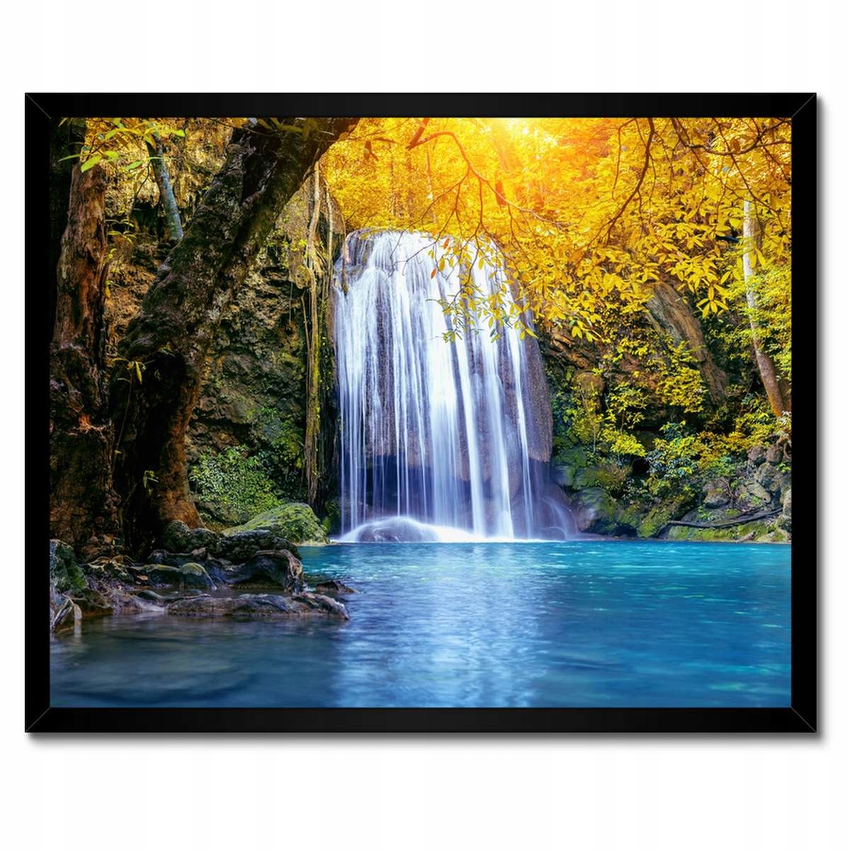 Plakáty v rámu 50x40 Krásný vodopád Kaskáda