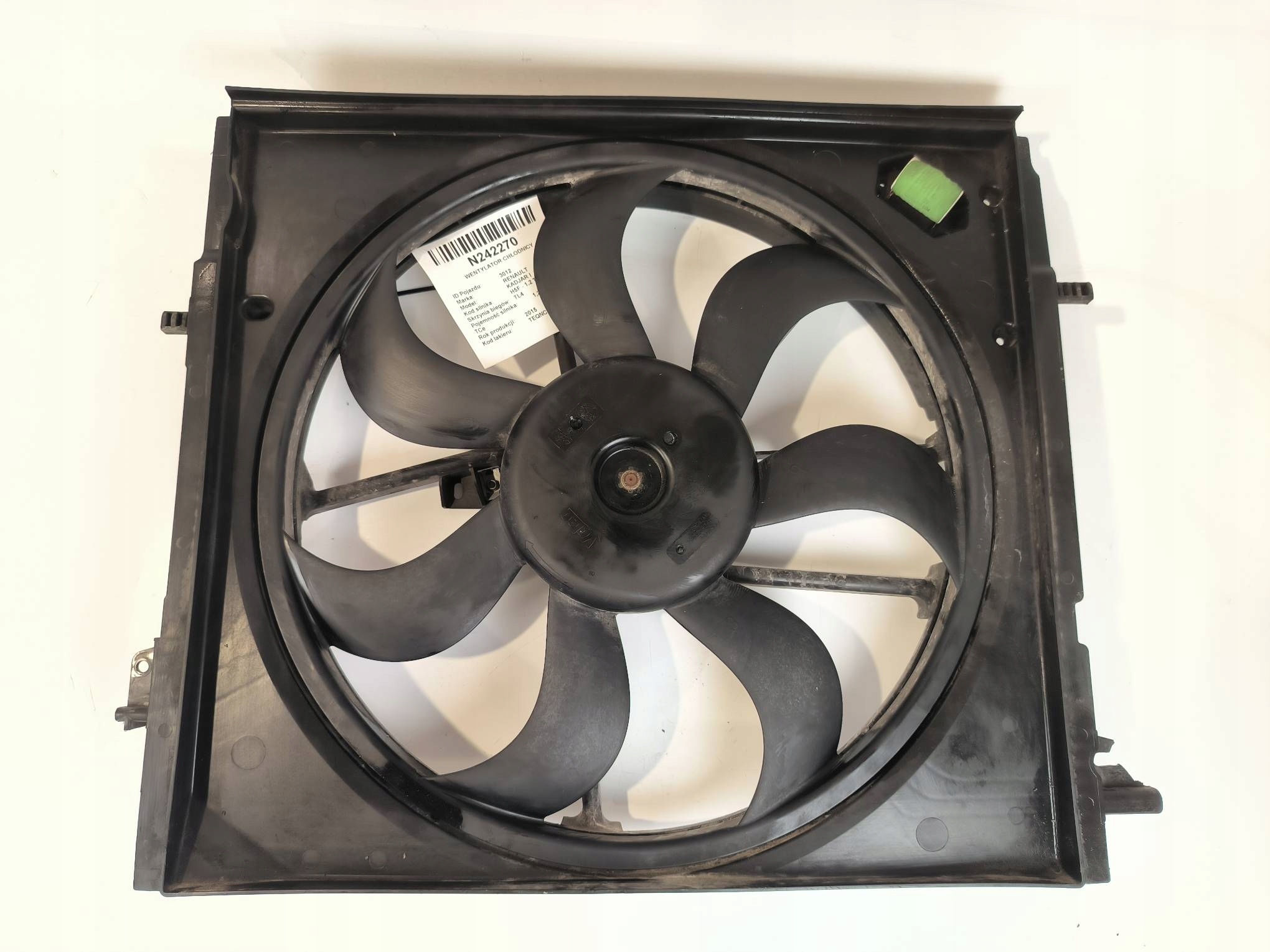 ventilátor chladiče 214814EA0A RENAULT KADJAR a