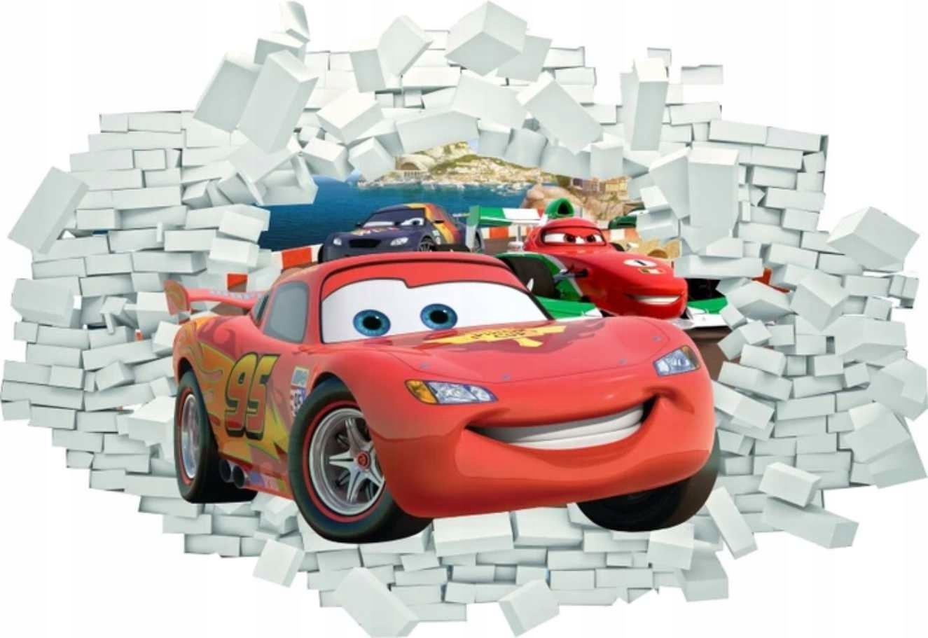 

Naklejki na ścianę dla dzieci Auta 3D Cars 160x110