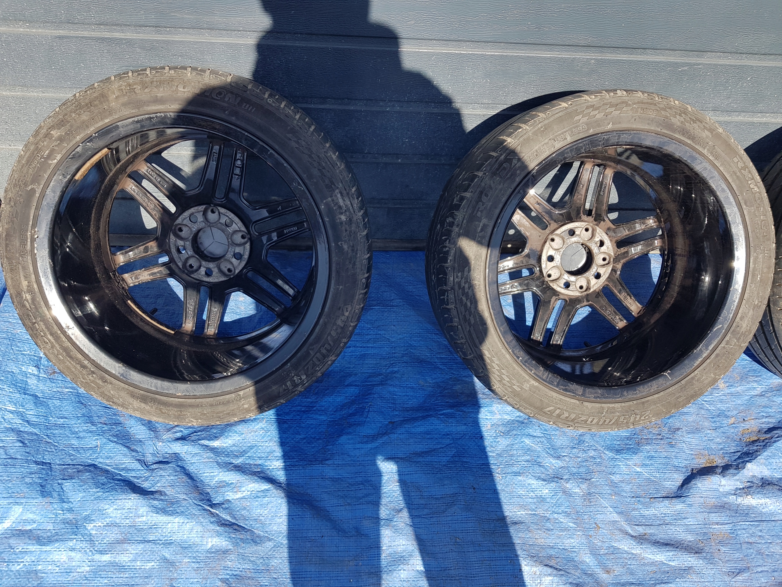 MERCEDES W204 W207 W212 wheels disc discs AMG 17''