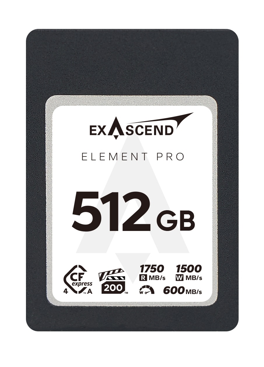 Paměťová karta Exascend Element Pro Cfexpress 4.0 A 512 Gb