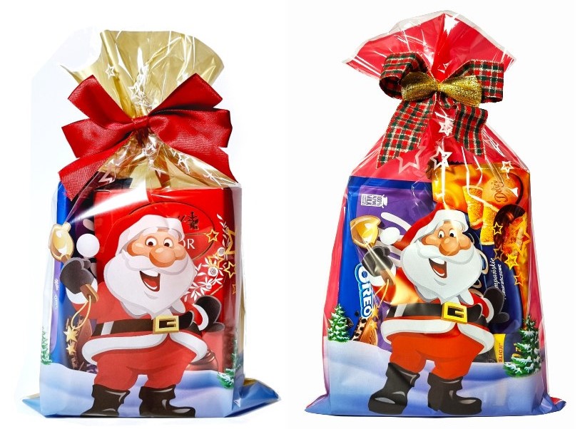 Torebki foliowe świąteczne ZŁOTE 20x35 50 STAZŁ Szerokość produktu 20 cm