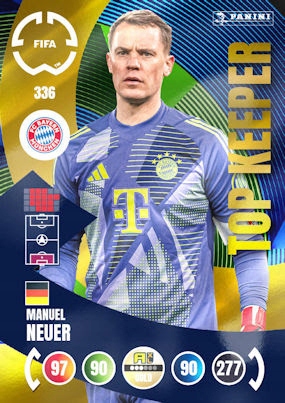 2025 Panini Adrenalyn XL Fifa Club World Cup 336 Manuel Neuer