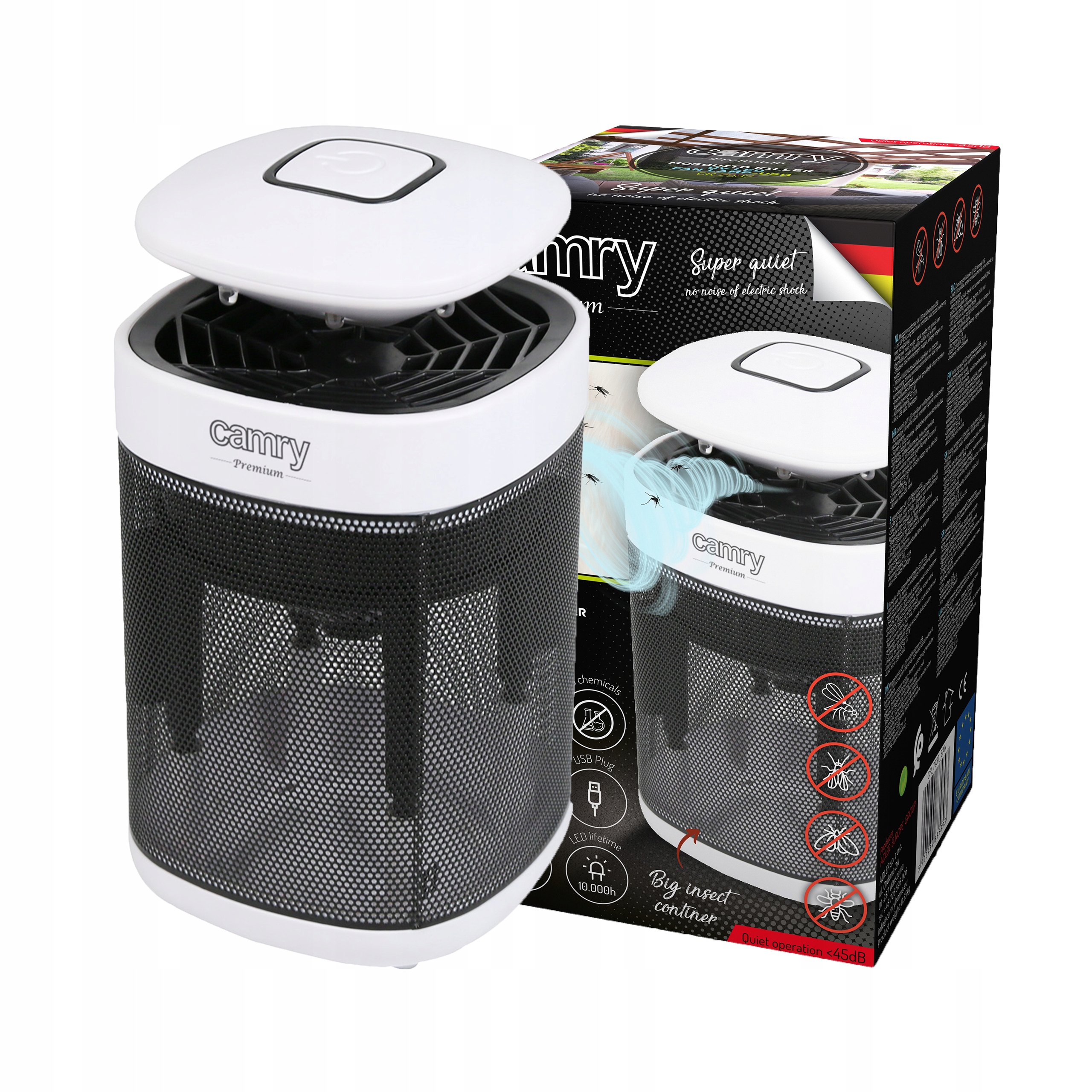 

Lampa Owadobójcza Uv Na Owady Komary Wsysa Owady
