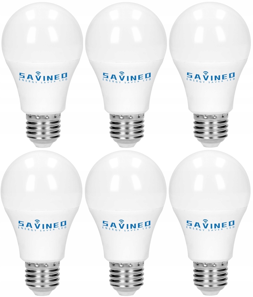 

Zestaw 6x Żarówka E27 Led 10W CCD