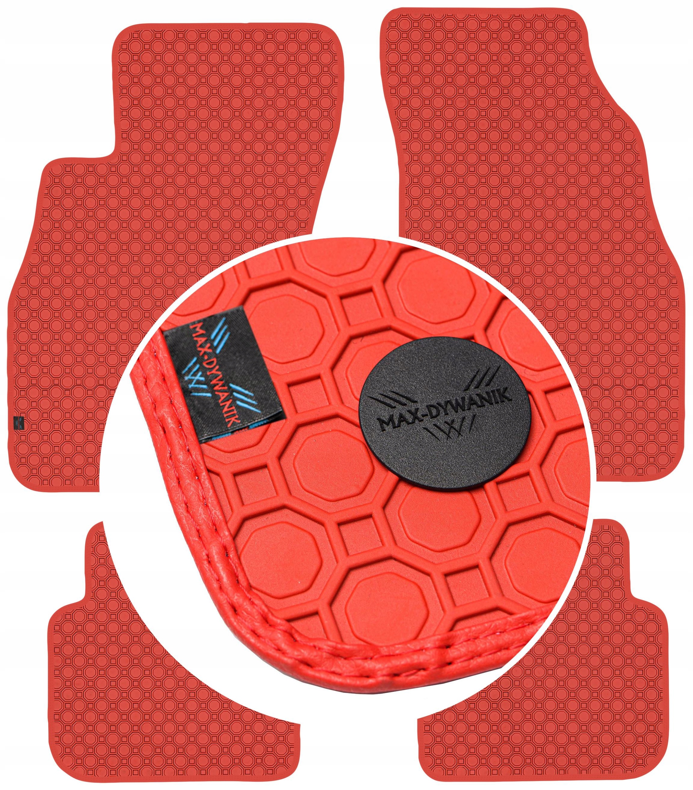 Fiat Punto III 2011-2017 Koberce Červené