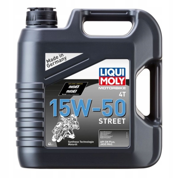 Liqui Moly Olej 15W50 4L 4T Motorbike Street/ Motocykle