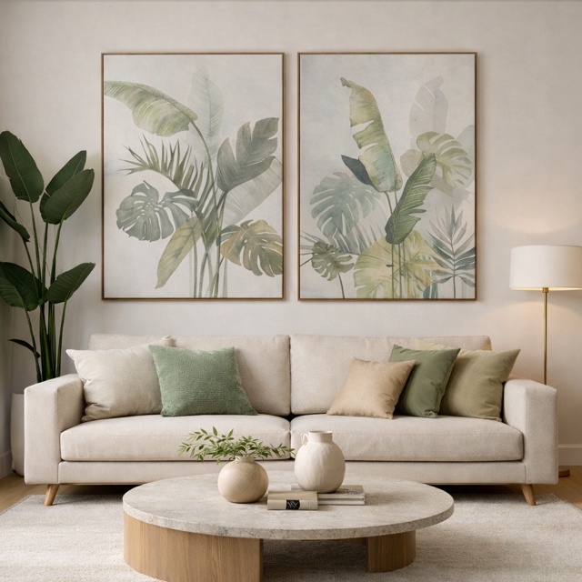 Obraz Palm Tree 100×140 cm dekoracja ścienna na płótnie drzewa palma liść