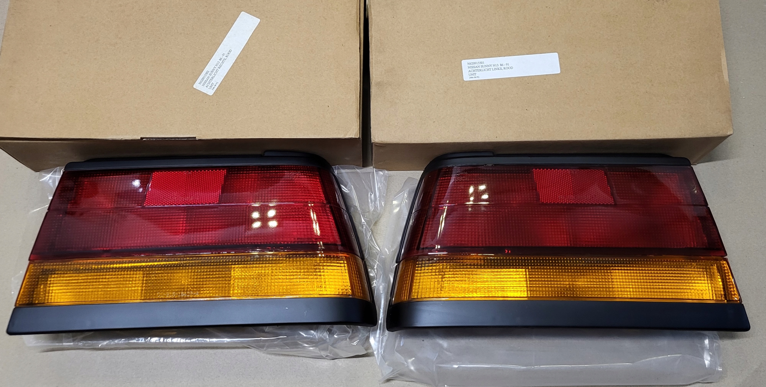 light rear right left NISSAN SUNNY N13 4D 1986-1991