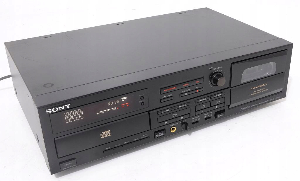 Кассетный магнитофон Sony TXD-R11 черный