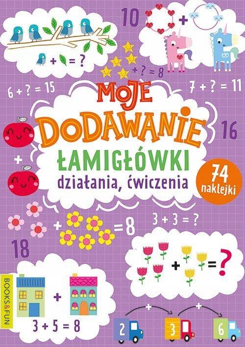 

Moje Dodawanie Łamigłówki Ćwiczenia 74 Naklejki