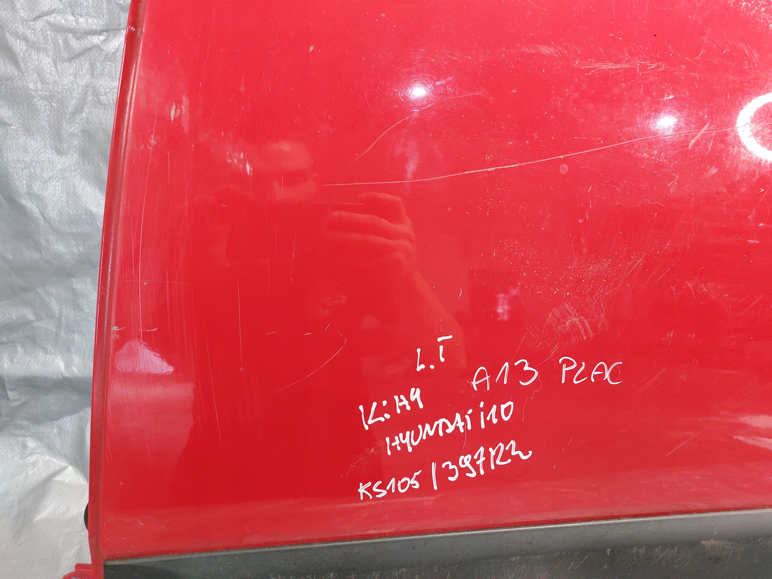 Tür links hinten HYUNDAI I10 H4