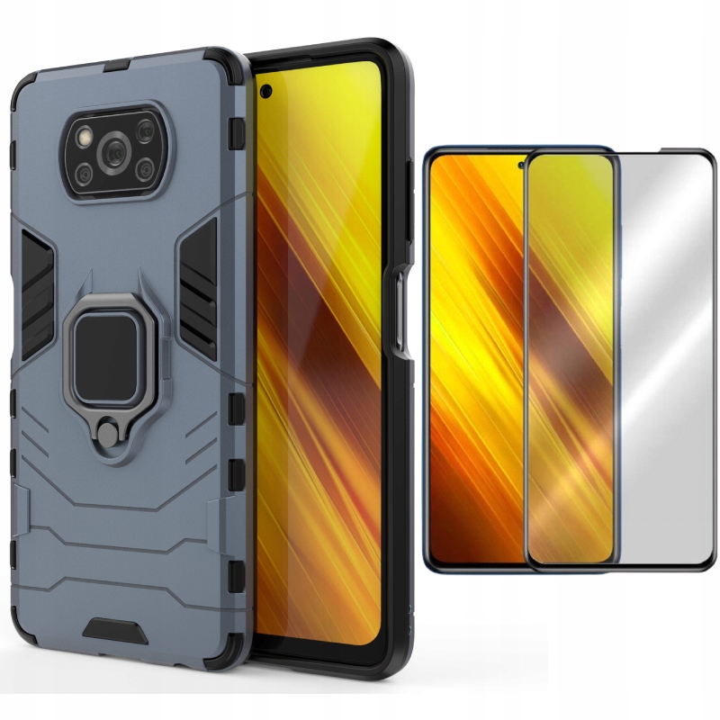 

Etui X-ring Pancerne Case Do Poco X3 Nfc + Szkło