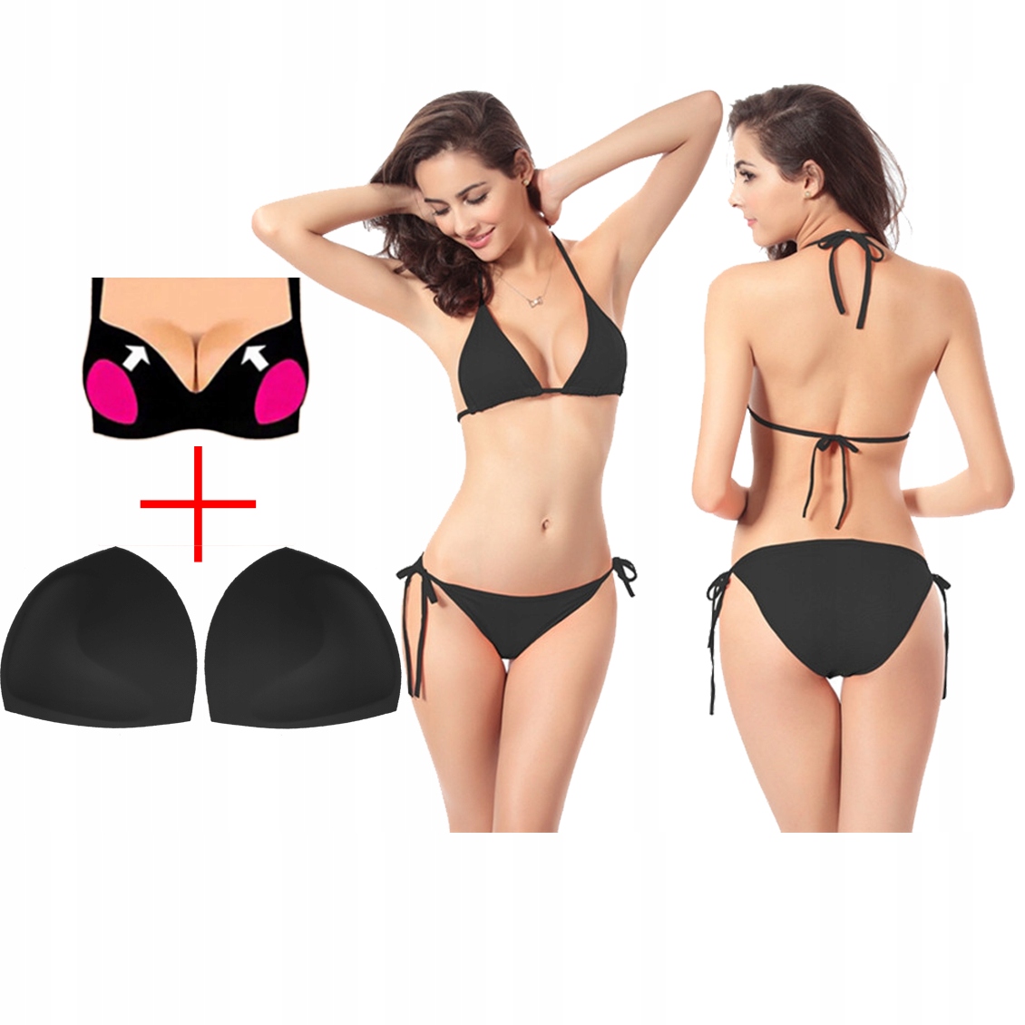 

Strój Kąpielowy Bikini Gratis Wkładki Roz. M 38