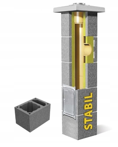 Keramický komín Schiedel Stabil 9 m fi 200 50/36