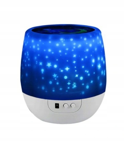 

Projektor Lampka Nocna Gwiazd Nieba Obrotowa 360°