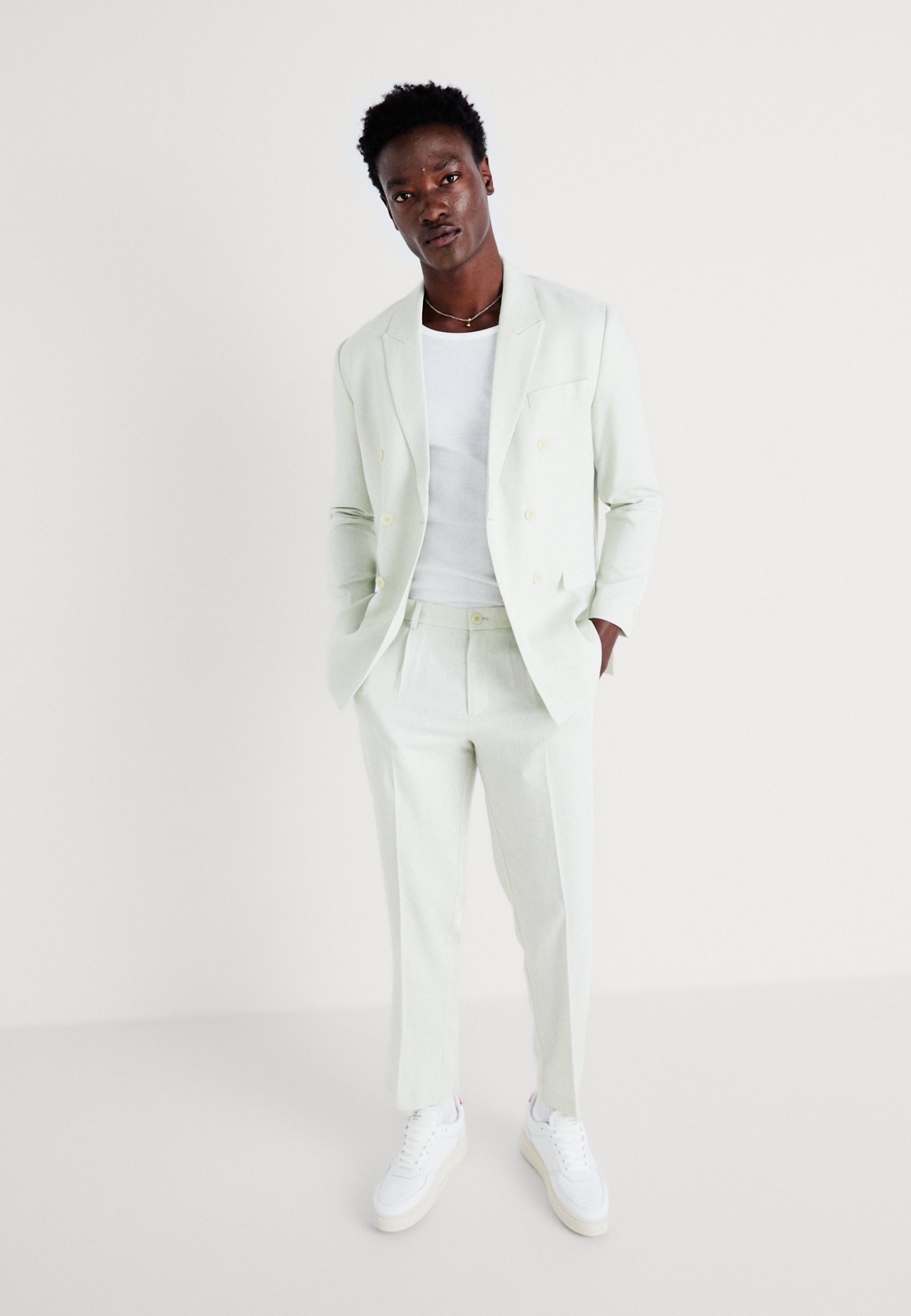 Sako s přídavkem lnu Jack&Jones 52