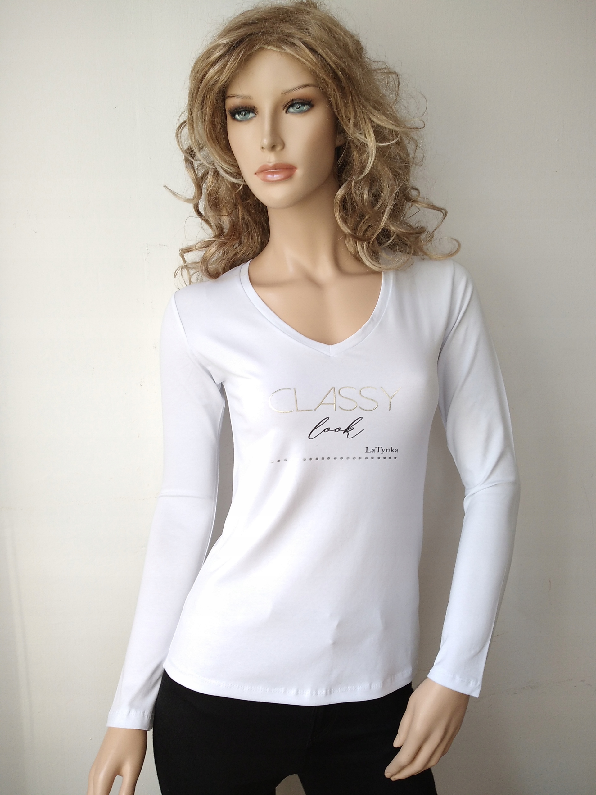 

Bluzka Latynka długi rękaw bawełna L/XL 38-40