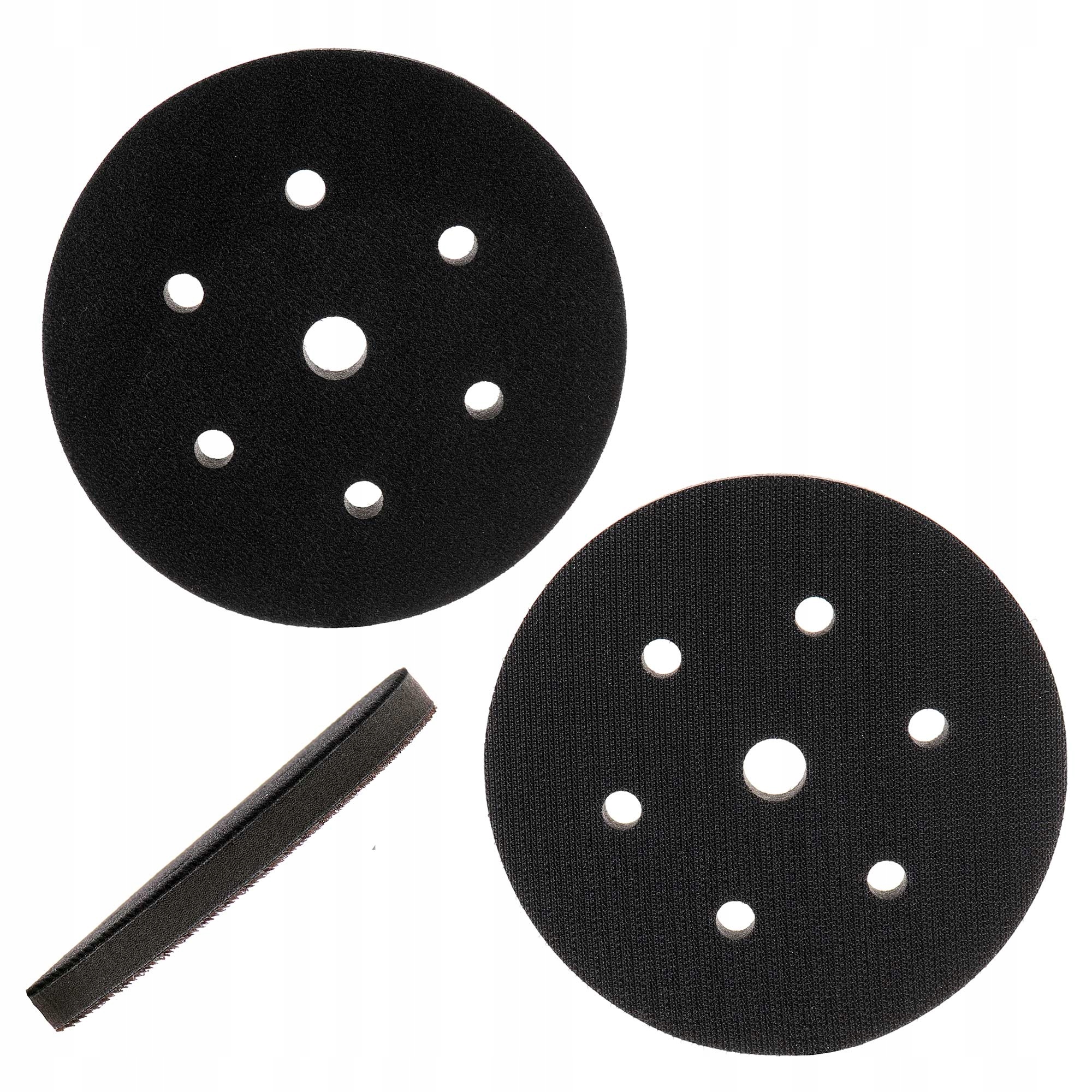 Gruba 12mm Przekładka Gąbkowa Dystansowa Rzep na dysk 150mm do szlifierka