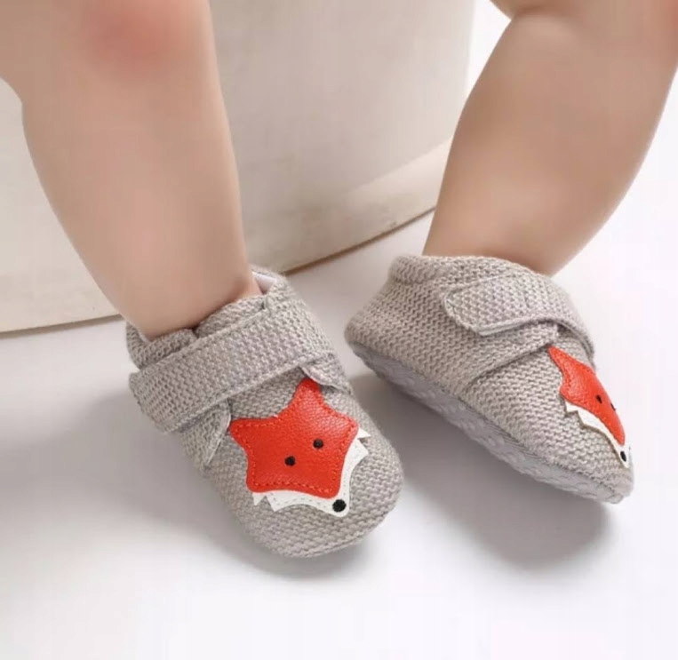 BUCIKI niemowlęce NIECHODKI trampki 18/19 12cm LIS Kod producenta mokasyny