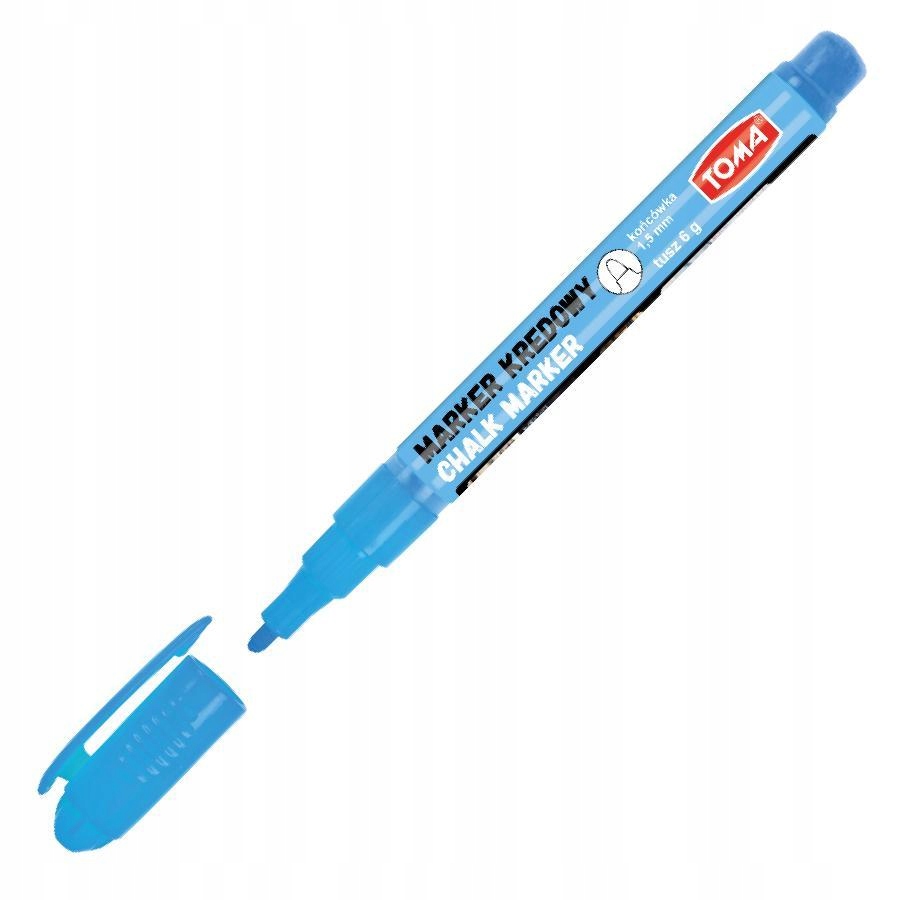 

Marker kredowy cienki Toma TO-293 1,5 mm Niebieski