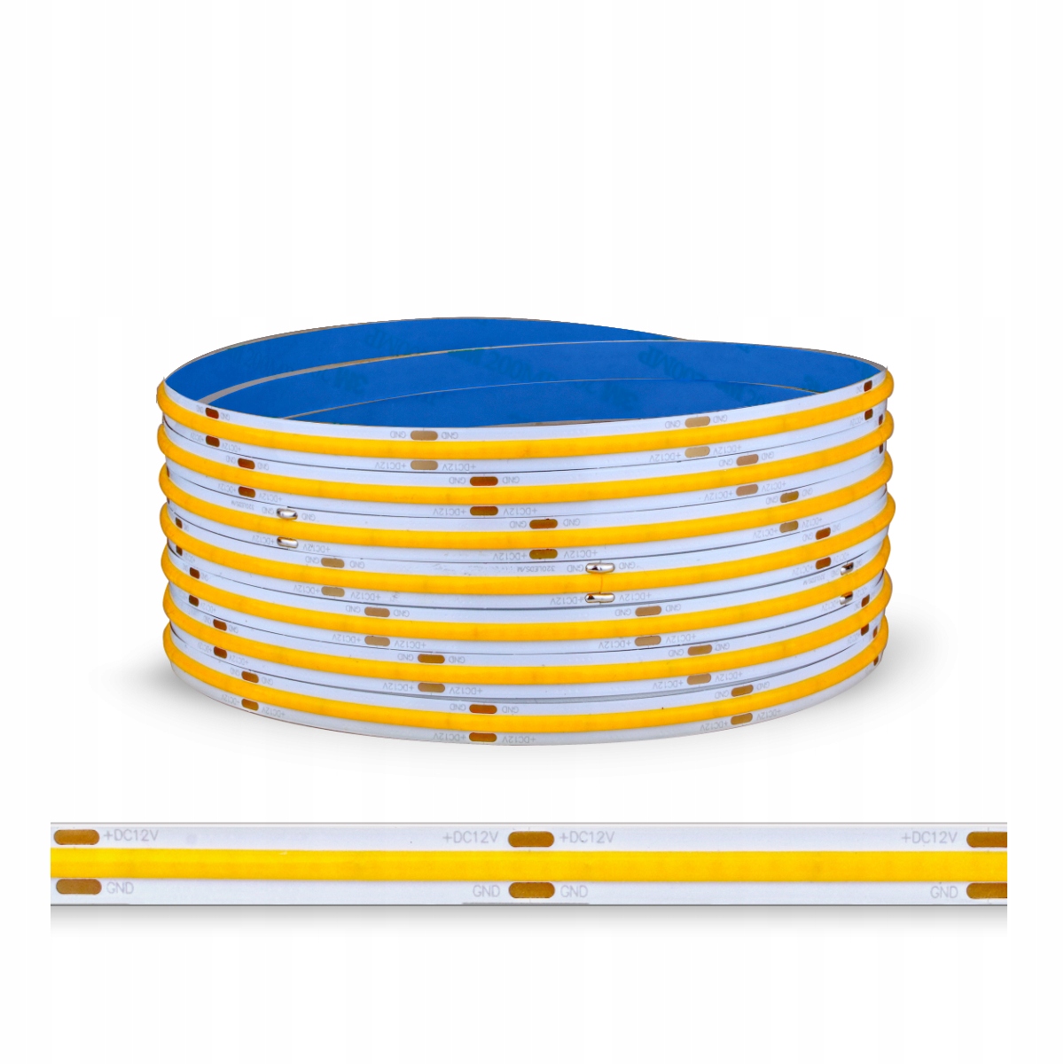 

Taśma Led Cob 320L/M Ciepła Biała DC12V /1 Metr