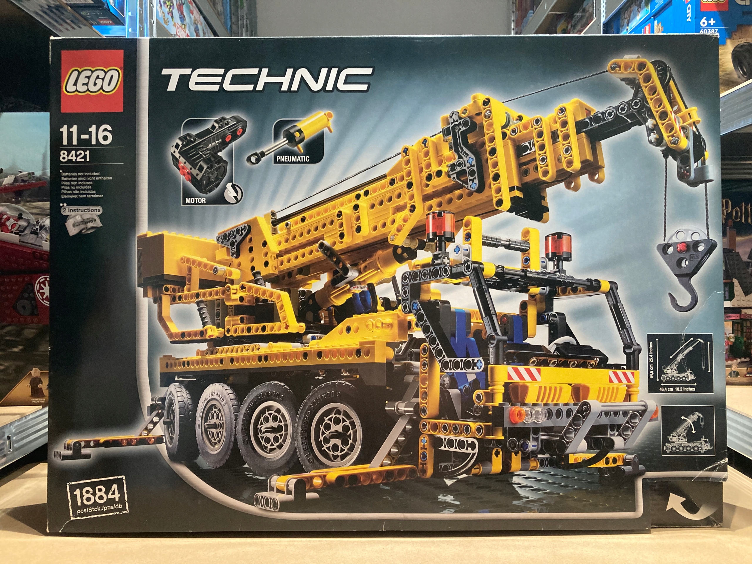 Lego 8421 Technic Dźwig Żuraw Mobile Crane