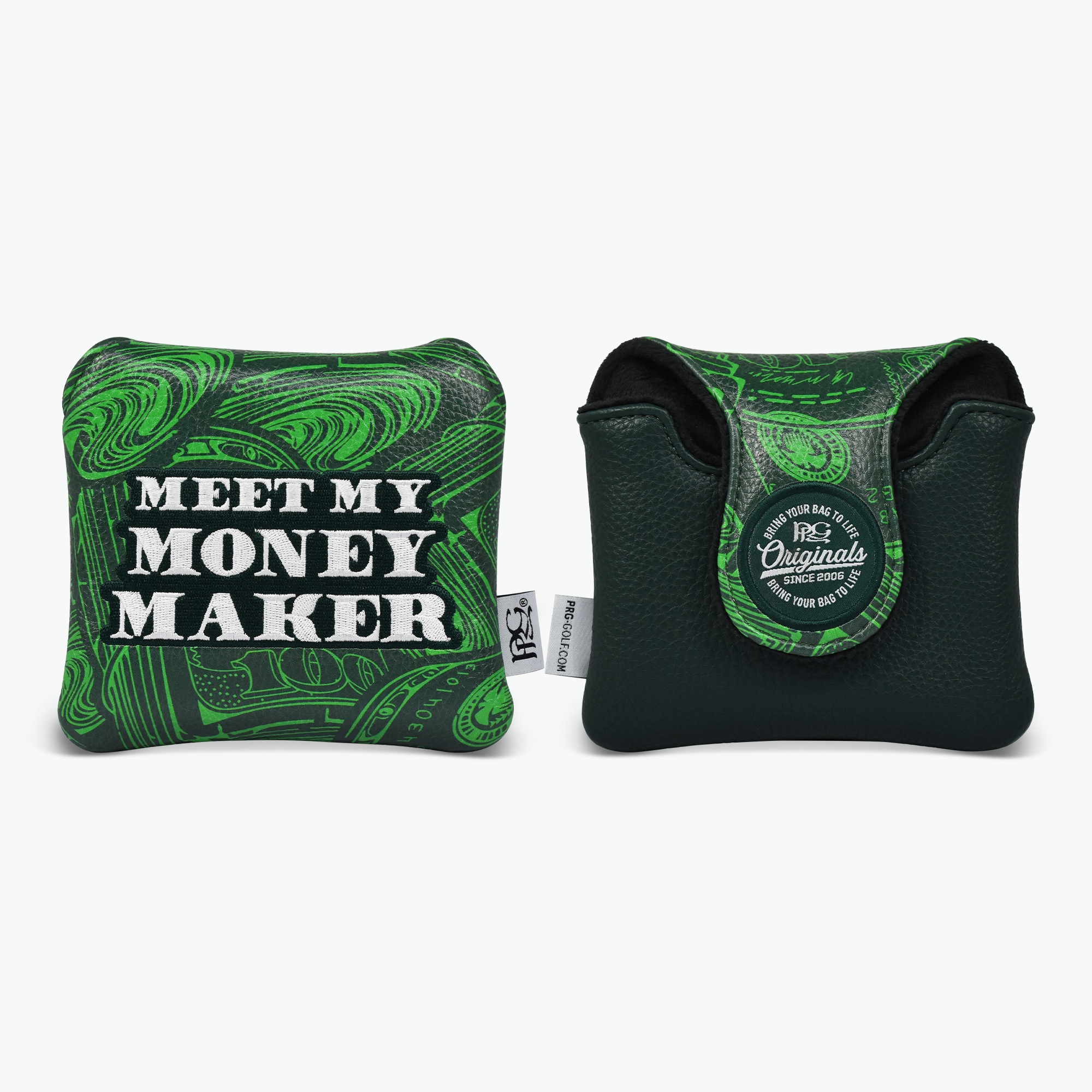 Prg Originals pokrowiec headcover na putter mallet spider Money Maker