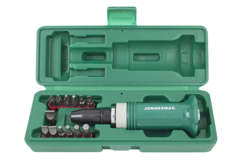 Wykrętak Udarowy Do Podbijania 1/2'' Z Bitami Jonnesway AG010138