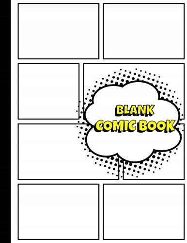 studio, sora Blank Comic Book : 4-8 panel action layout templates (Volume 1