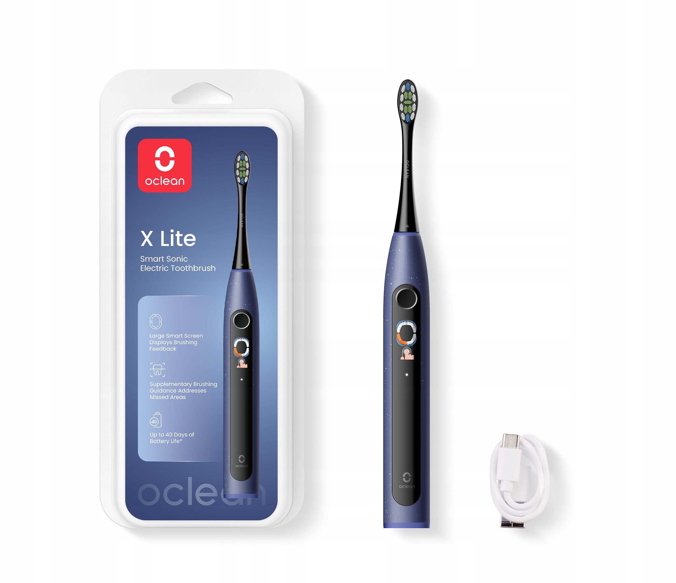 Szczoteczka soniczna Oclean X Lite Niebieska