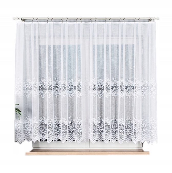 

Gotowa firanka żakardowa z taśmą 140x500 001539