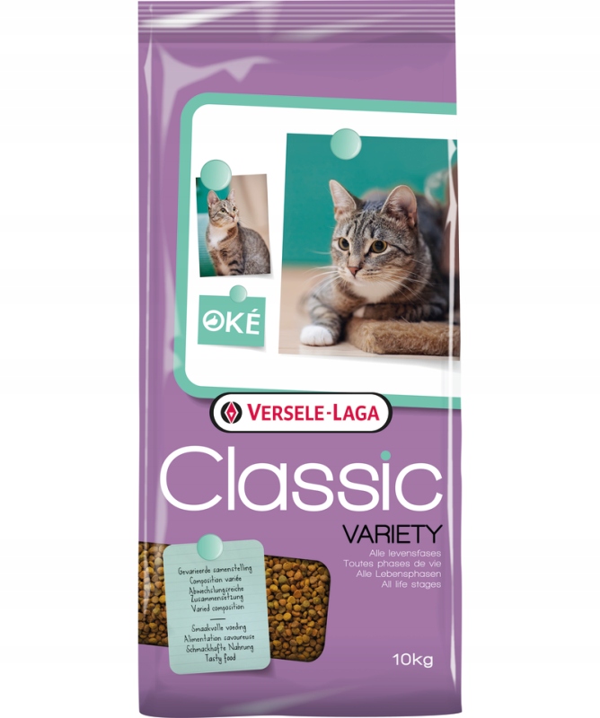 Levně Versele-Laga Classic Cat Variety 10 kg