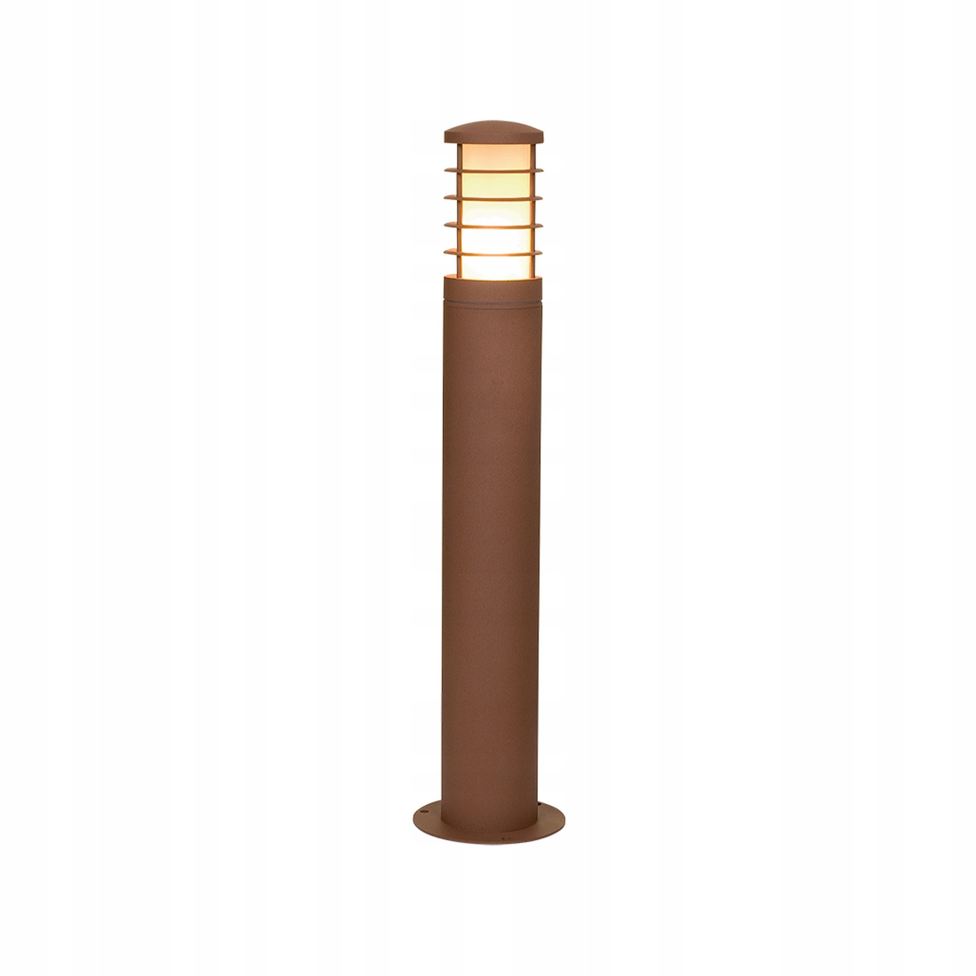 Stojací lampa Nowodvorski Horn 1xE27 bronzová IP44 zahrada 65 cm moderní