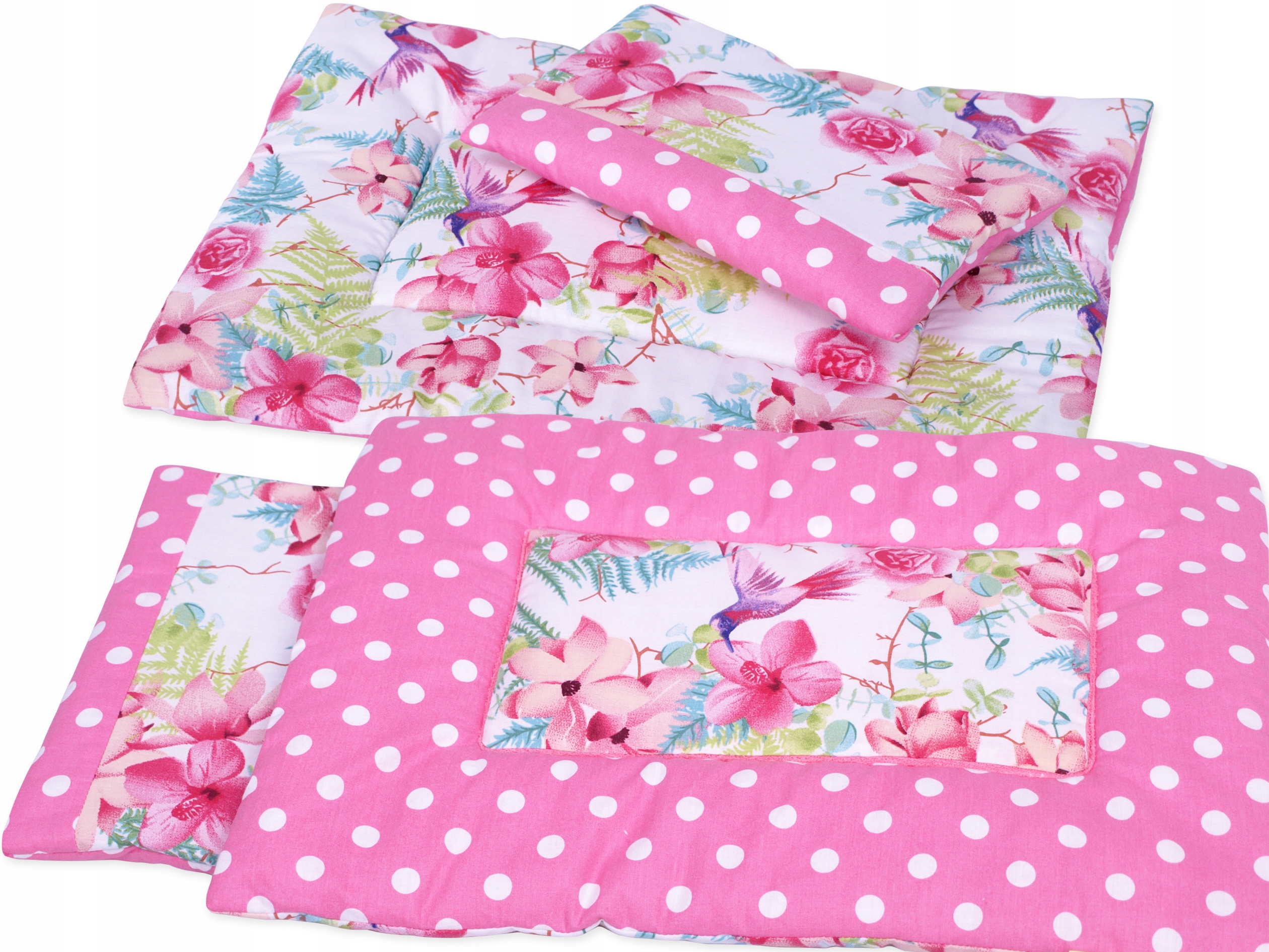 

Pościel dla lalki pościele lalek Bobo z aplikacją