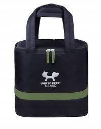 Levně United Pets Milano Travel Cestovní taška pro zvířata Černá Zelená