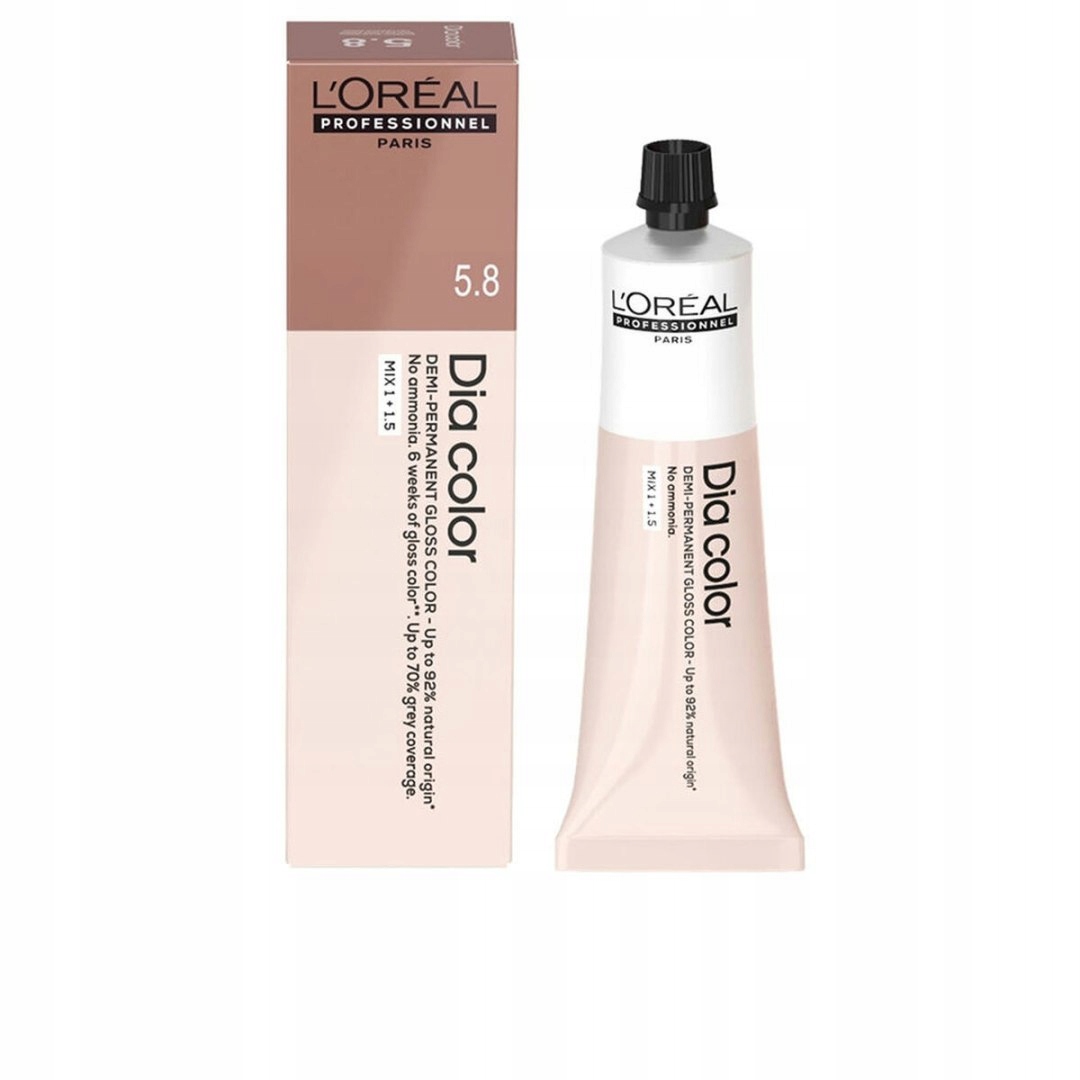 Polopermanentní barvení L'Oreal Professionnel Paris Dia Color N 6.84 60 ml